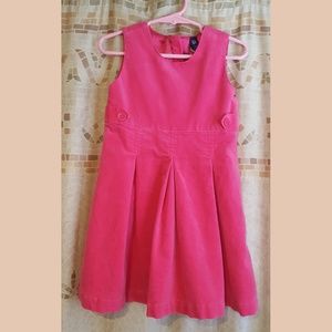 Toddler GAP Pink Corduroy Dress